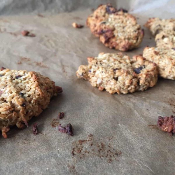 Havermoutkoekjes met banaan