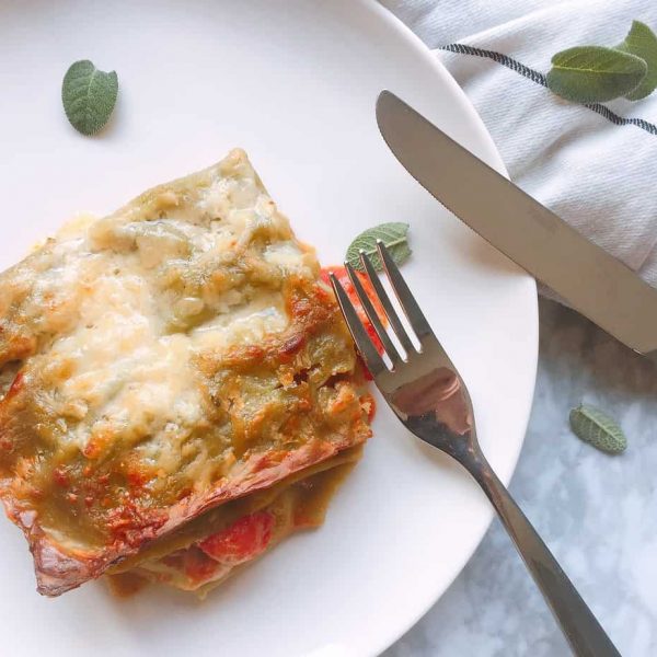 Vegetarische lasagne