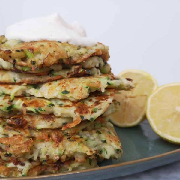 Courgette pannenkoeken