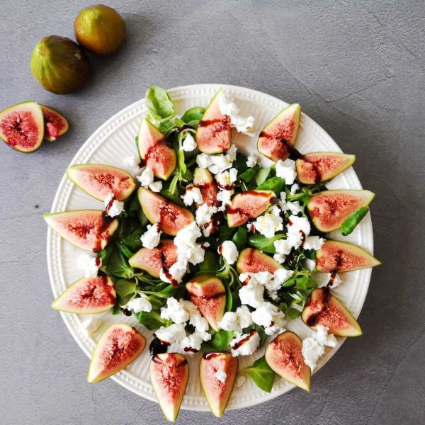 Vijgensalade uit eigen tuin