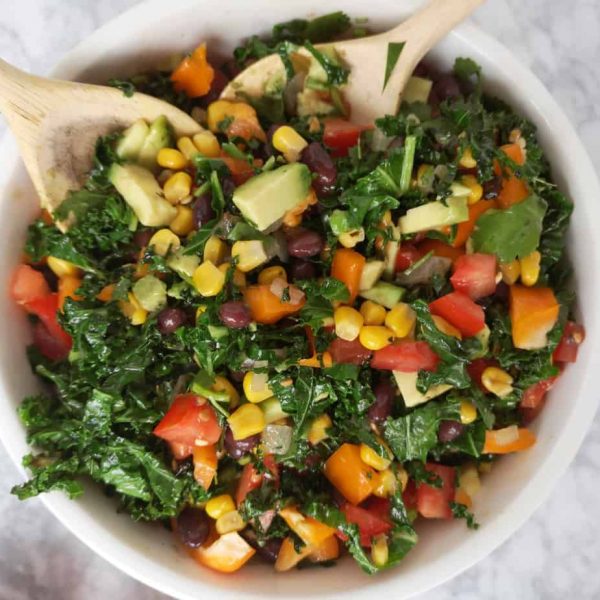 Kale salad Mexicaans