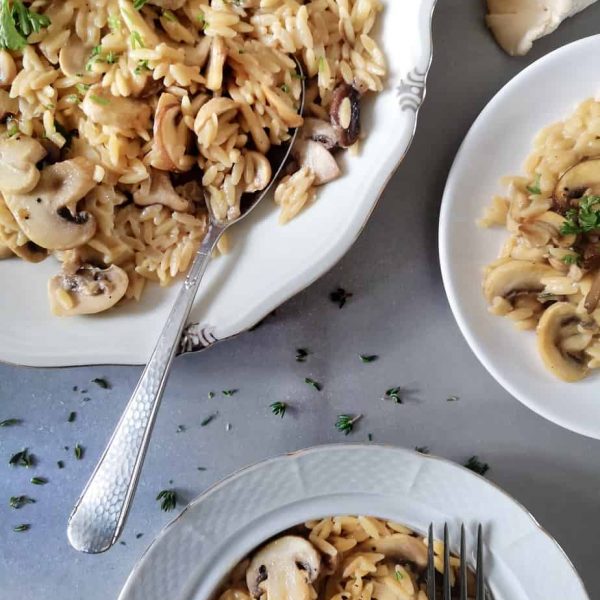 Orzotto met champignons