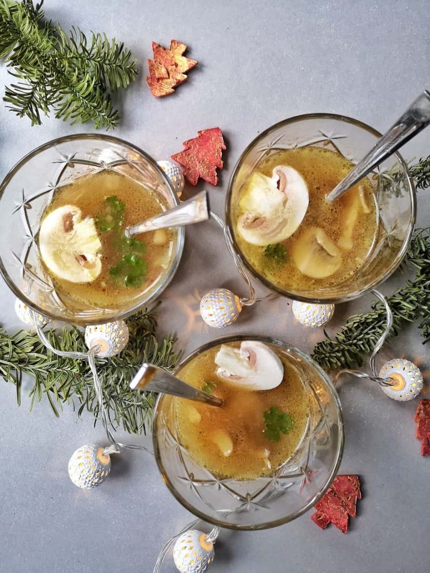 Paddenstoelen bouillon