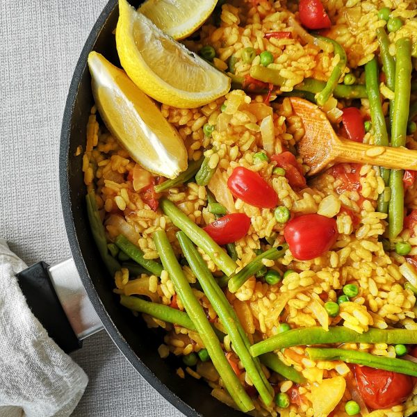 Paella zonder vis