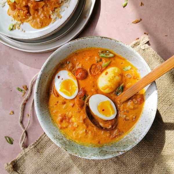 Vegetarische curry zonder pakjes en zakjes