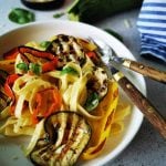 Vegetarische pasta groente