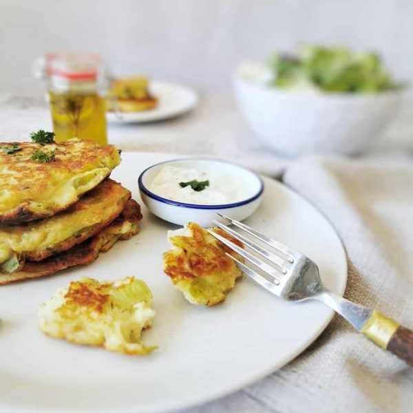 Vegetarische groentepannenkoekjes