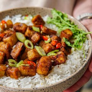 Recept voor sticky tofu