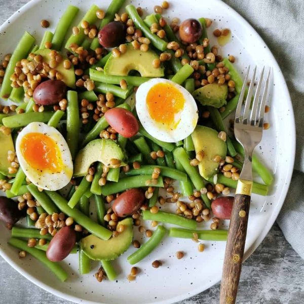 Vegetarische maaltijdsalade