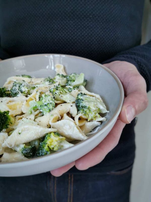 Pasta met broccoli en ricotta