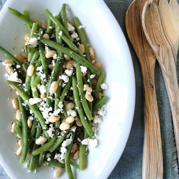 Vegetarische bonensalade