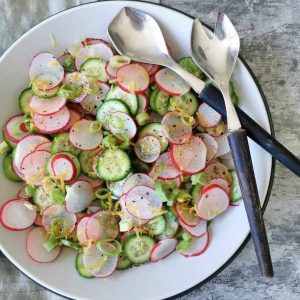 Zomer salade vegetarsich