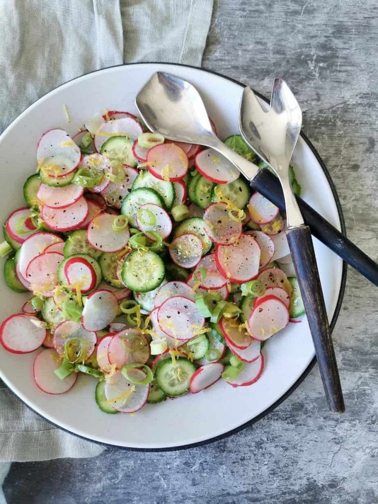 Zomer salade vegetarsich