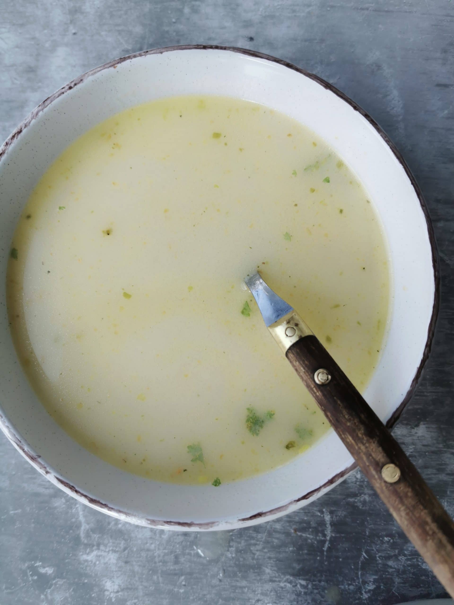 No waste soep restjes schillen asperge