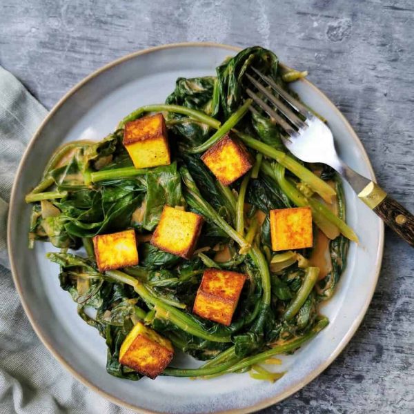 Saag paneer zonder pakjes en zakjes