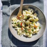 Vegetarische aardappelsalade