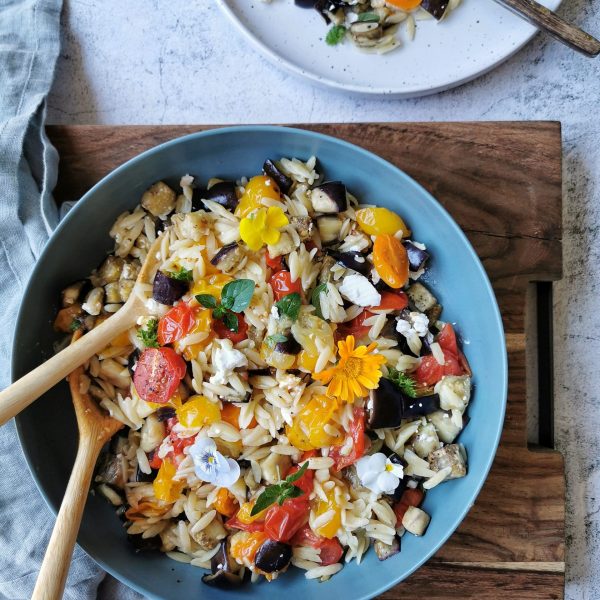 Zomer salade met orzo