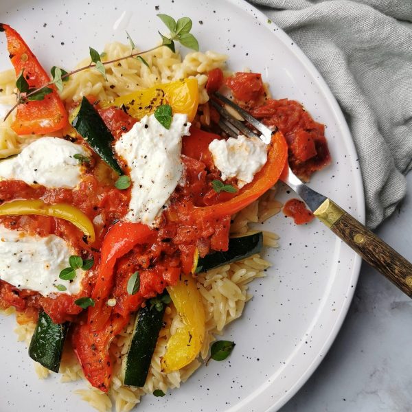 Pasta met burrata