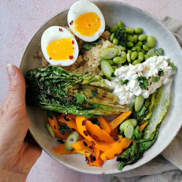 Vegetarische quinoa bowl