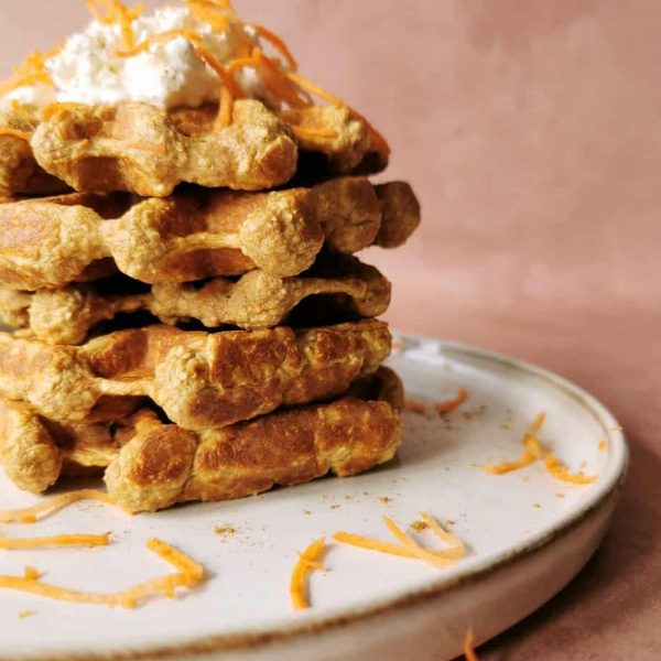 Carrot cake wafels