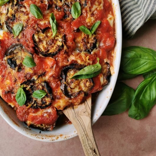 Vegetarische moussaka