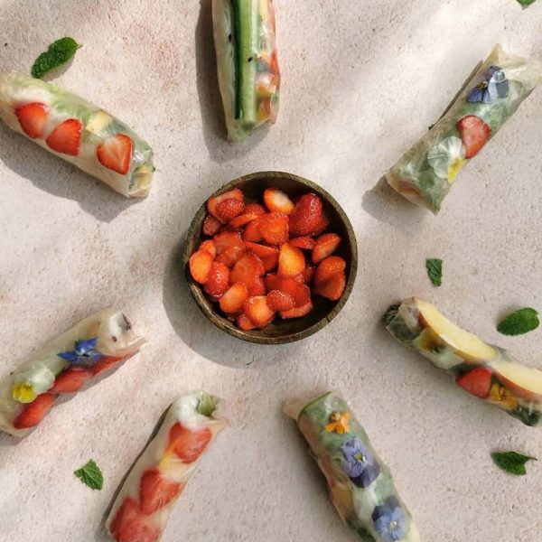 Vegetarische springrolls