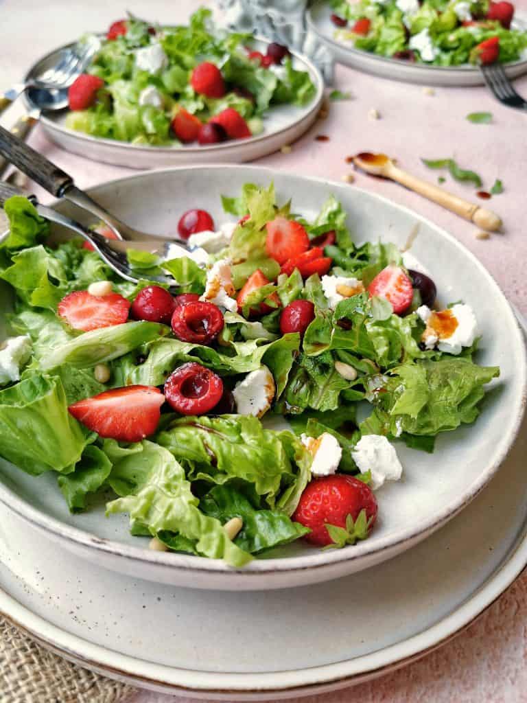 Vegetarische zomer salade