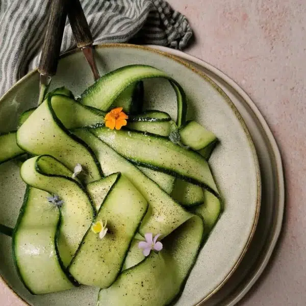 Komkommersalade met azijn