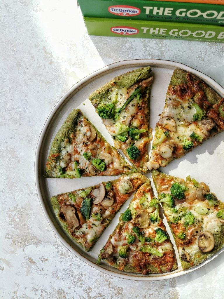 Vegetarische pizza's met groente