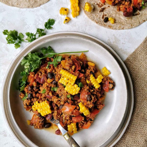 Vegetarische chili con carne