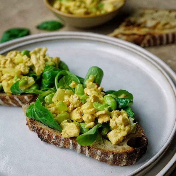 Vegan Roti Met Sperziebonen Aardappel En Ertwen Eiwit Snippers