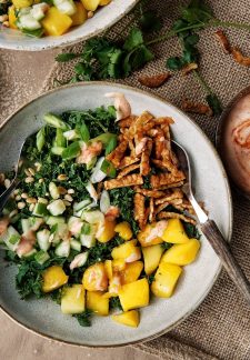 Recept voor vegan boerenkool salade