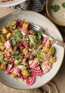 Recept voor quinoa salade vegan