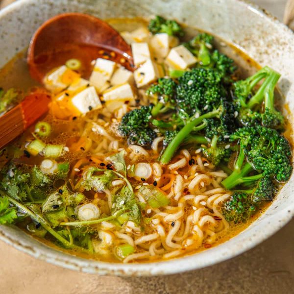 Recept voor snelle vegan ramen