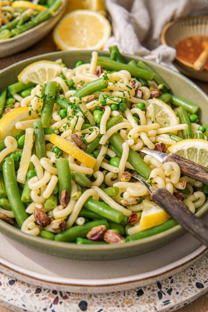 Recept voor vegan pastasalade