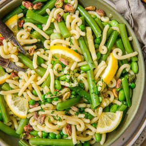 Recept voor vegan pastasalade