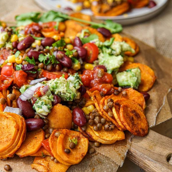 Recept voor vegan nachoschotel