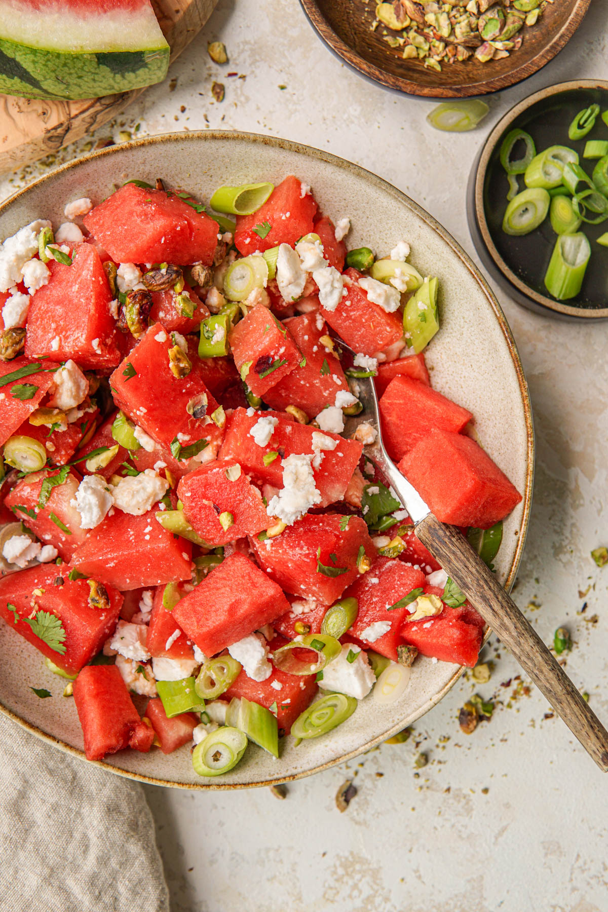 Recept voor watermeloensalade
