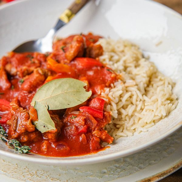 Recept voor vegan goulash