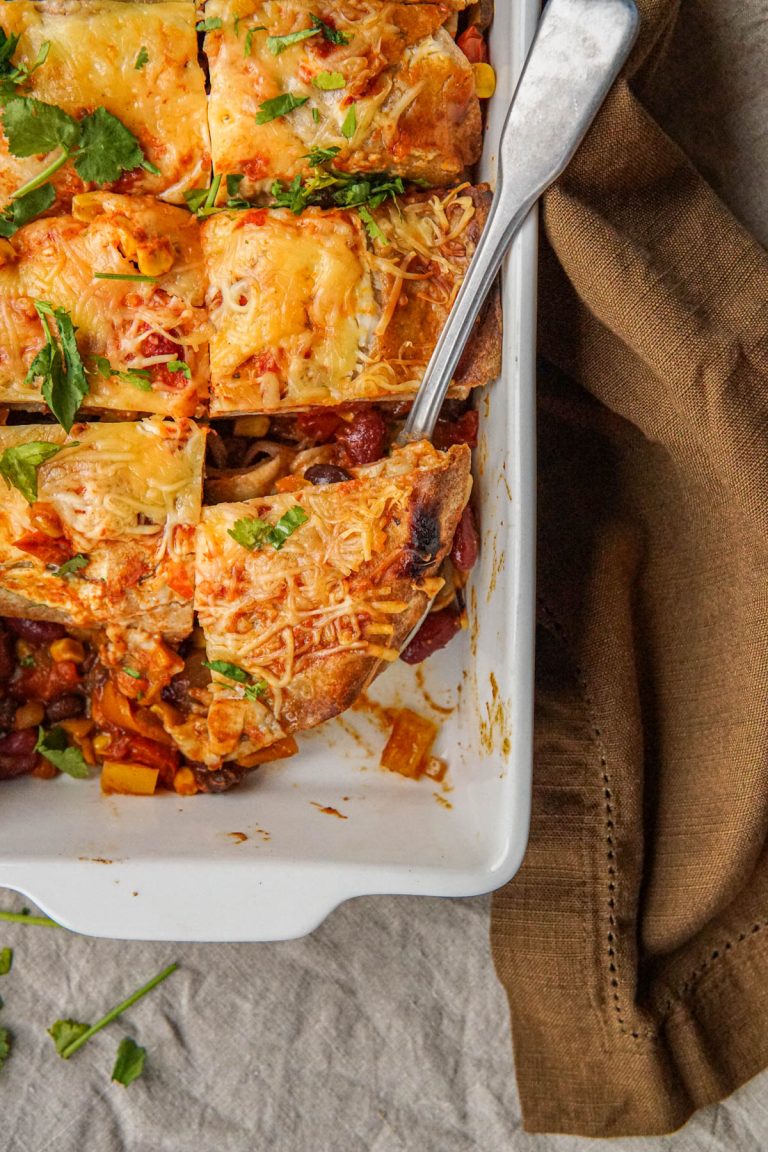 De lekkerste Mexicaanse lasagne met wraps
