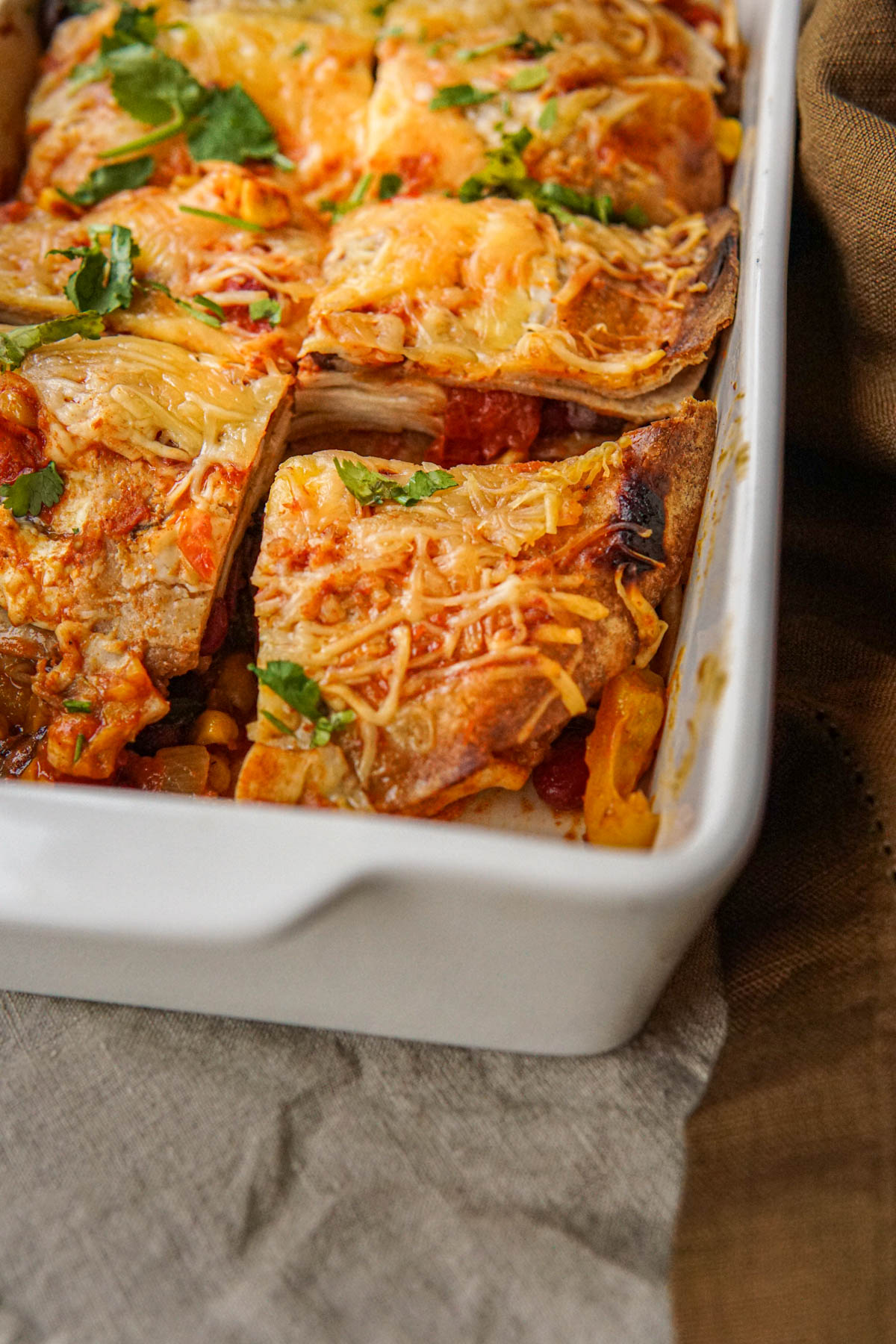 De lekkerste Mexicaanse lasagne met wraps