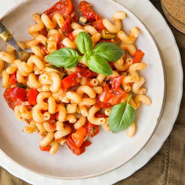 Pasta met tomatensaus