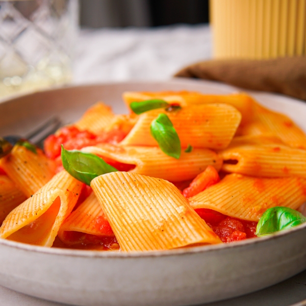 Pasta met tomatensaus