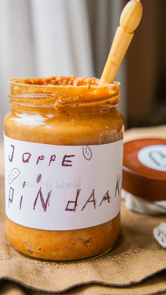 Pindakaas zelf maken recept