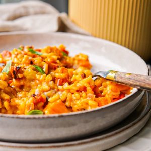 Recept voor de lekkerste pompoen risotto