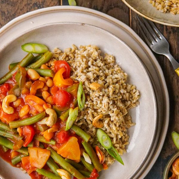 Recept met haverrijst